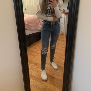 High rise American Eagle jeans